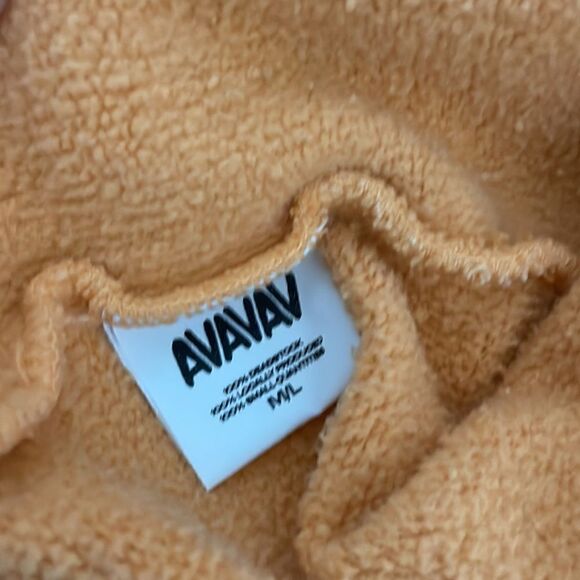 AVAVAV Oversized orange hoodie - Picture 3 of 6